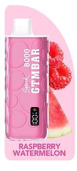GTM Bar Spark 8000 одноразовый POD "Raspberry watermelon" 20мг.